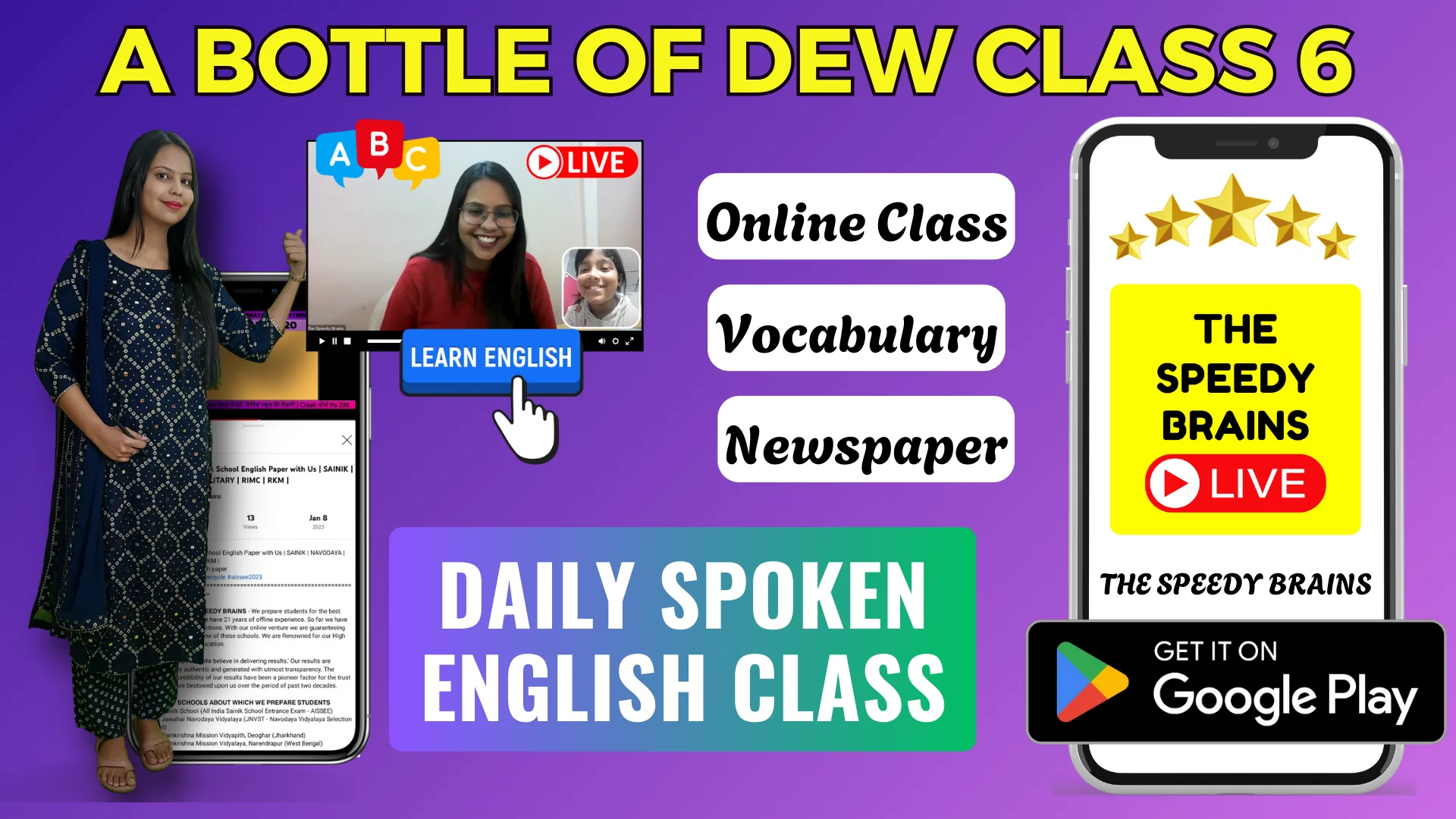 A Bottle of Dew Class 6 English NCERT Solutions